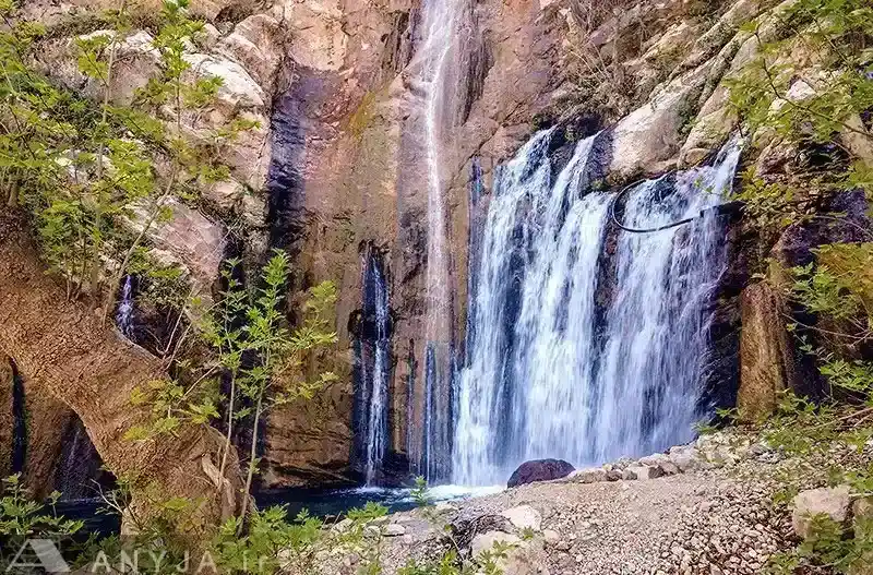 جاهای دیدنی روستای واریش- آبشار لت‌مال