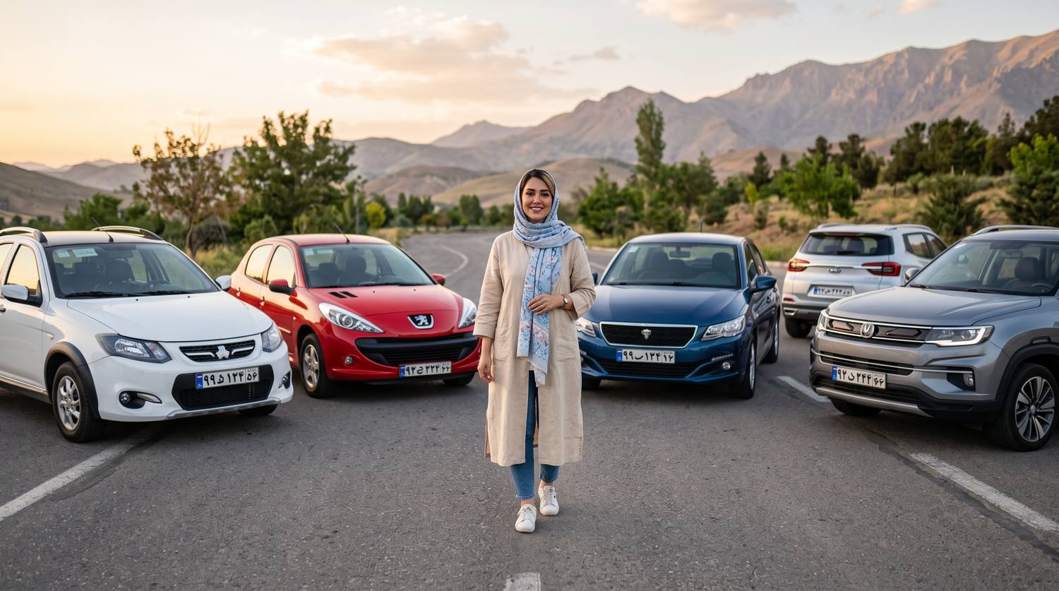 بهترین ماشین برای خانم ها